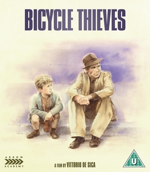 Ladri di biciclette movie posters (1948) tote bag