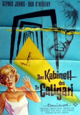The Cabinet of Caligari movie posters (1962) tote bag