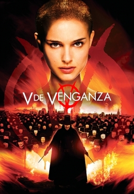 V for Vendetta movie posters (2006) tote bag