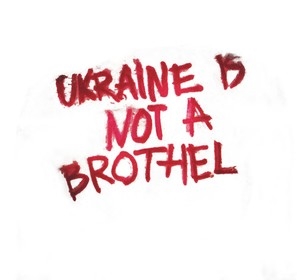 Ukraine Is Not a Brothel movie posters (2013) tote bag