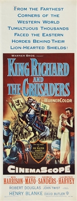 King Richard and the Crusaders movie posters (1954) poster