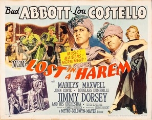 Lost in a Harem movie posters (1944) calendar
