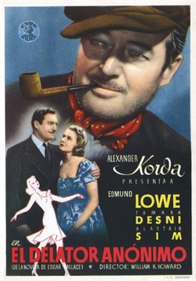The Squeaker movie posters (1937) poster