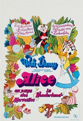 Alice in Wonderland movie posters (1951) hoodie