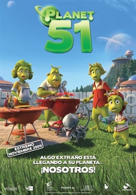 Planet 51 movie posters (2009) Longsleeve T-shirt