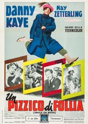 Knock on Wood movie posters (1954) hoodie