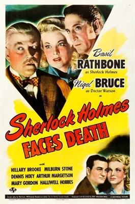 Sherlock Holmes Faces Death movie posters (1943) tote bag