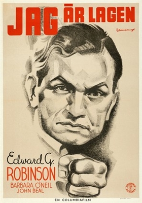 I Am the Law movie posters (1938) poster