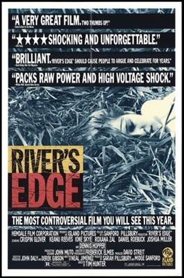 River's Edge movie posters (1986) tote bag