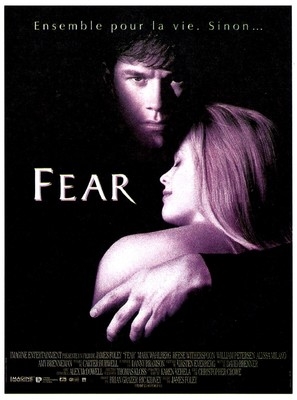 Fear movie posters (1996) mouse pad