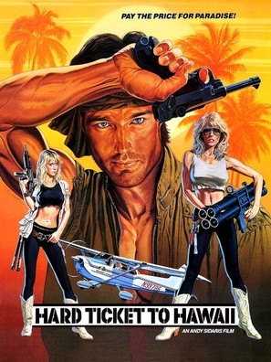 Hard Ticket to Hawaii movie posters (1987) tote bag