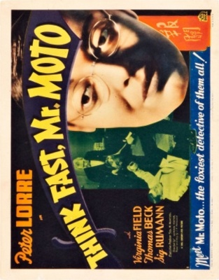 Think Fast, Mr. Moto movie poster (1937) poster
