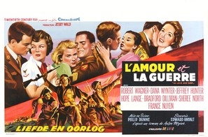 In Love and War movie posters (1958) Poster MOV_1852981