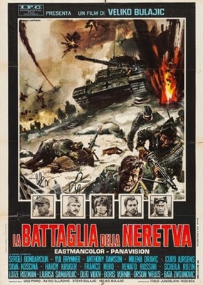 Bitka na Neretvi movie posters (1969) poster