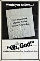 Oh, God! movie posters (1977) Longsleeve T-shirt #3601039