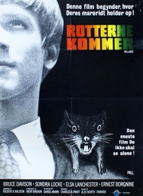 Willard movie posters (1971) poster