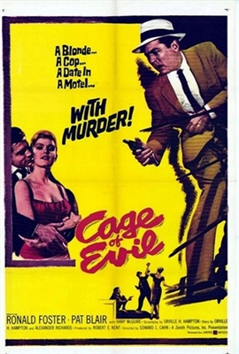 Cage of Evil movie posters (1960) calendar