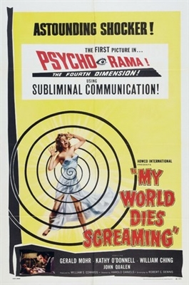 My World Dies Screaming movie posters (1958) mouse pad