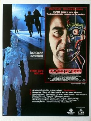 Class of 1999 movie posters (1990) calendar