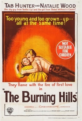 The Burning Hills movie posters (1956) mug