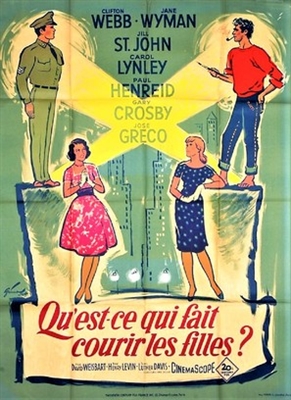 Holiday for Lovers movie posters (1959) poster