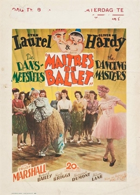 The Dancing Masters movie posters (1943) calendar
