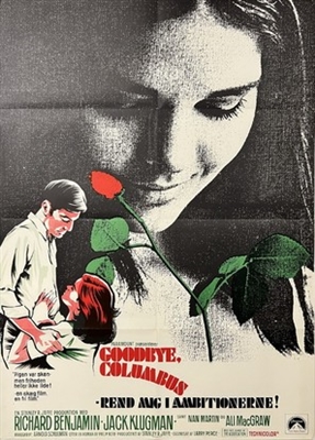 Goodbye, Columbus movie posters (1969) tote bag
