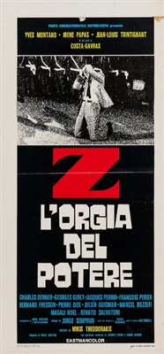 Z movie posters (1969) calendar