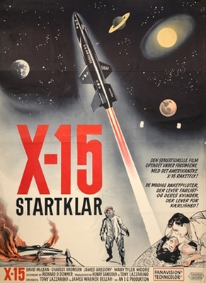 X-15 movie posters (1961) poster