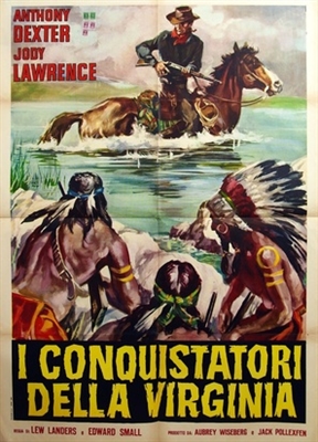 Captain John Smith and Pocahontas movie posters (1953) mug