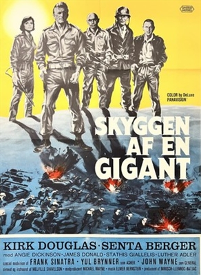 Cast a Giant Shadow movie posters (1966) calendar