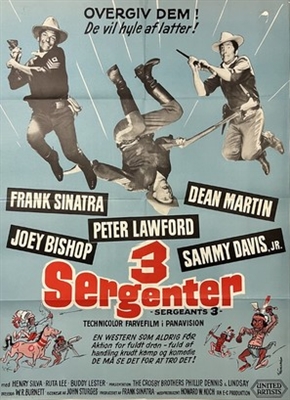 Sergeants 3 movie posters (1962) poster