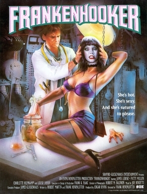Frankenhooker movie posters (1990) tote bag