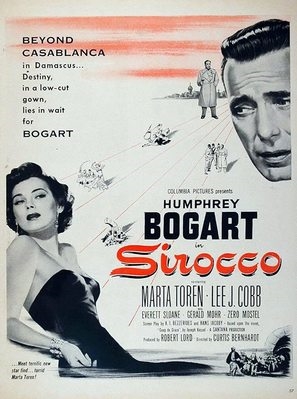Sirocco movie posters (1951) calendar