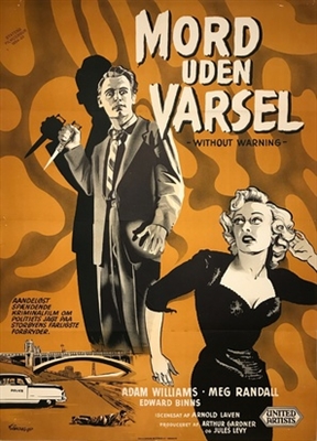 Without Warning! movie posters (1952) mug