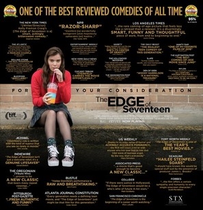 The Edge of Seventeen movie posters (2016) tote bag