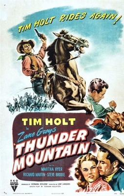 Thunder Mountain movie posters (1947) poster