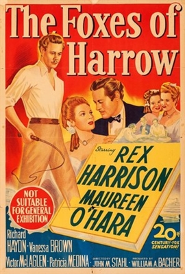 The Foxes of Harrow movie posters (1947) poster