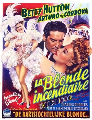 Incendiary Blonde movie posters (1945) poster