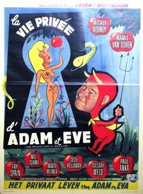 The Private Lives of Adam and Eve movie posters (1960) hoodie