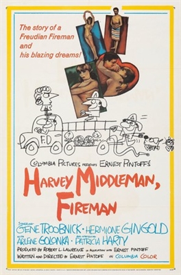 Harvey Middleman, Fireman movie posters (1965) poster