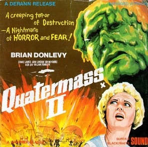 Quatermass 2 movie posters (1957) calendar