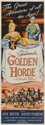 The Golden Horde movie posters (1951) calendar