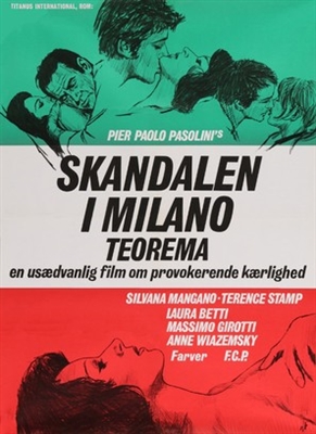 Teorema movie posters (1968) tote bag