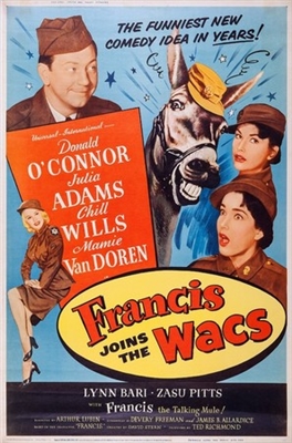 Francis Joins the WACS movie posters (1954) Longsleeve T-shirt