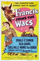 Francis Joins the WACS movie posters (1954) t-shirt #MOV_1869279