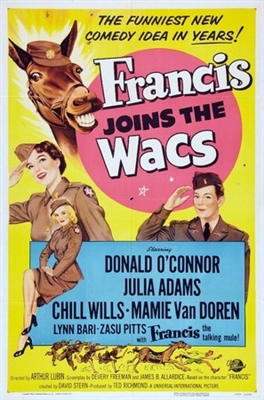 Francis Joins the WACS movie posters (1954) poster