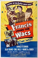 Francis Joins the WACS movie posters (1954) t-shirt #MOV_1869282