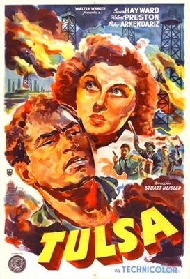 Tulsa movie posters (1949) tote bag