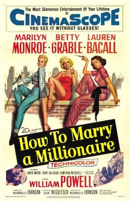 How to Marry a Millionaire movie poster (1953) Poster MOV_186f2ecd